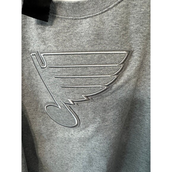 PRO STANDARD NHL ST LOUIS BLUES PREMIUM CREWNECK PULLOVER LARGE - Picture 3 of 7